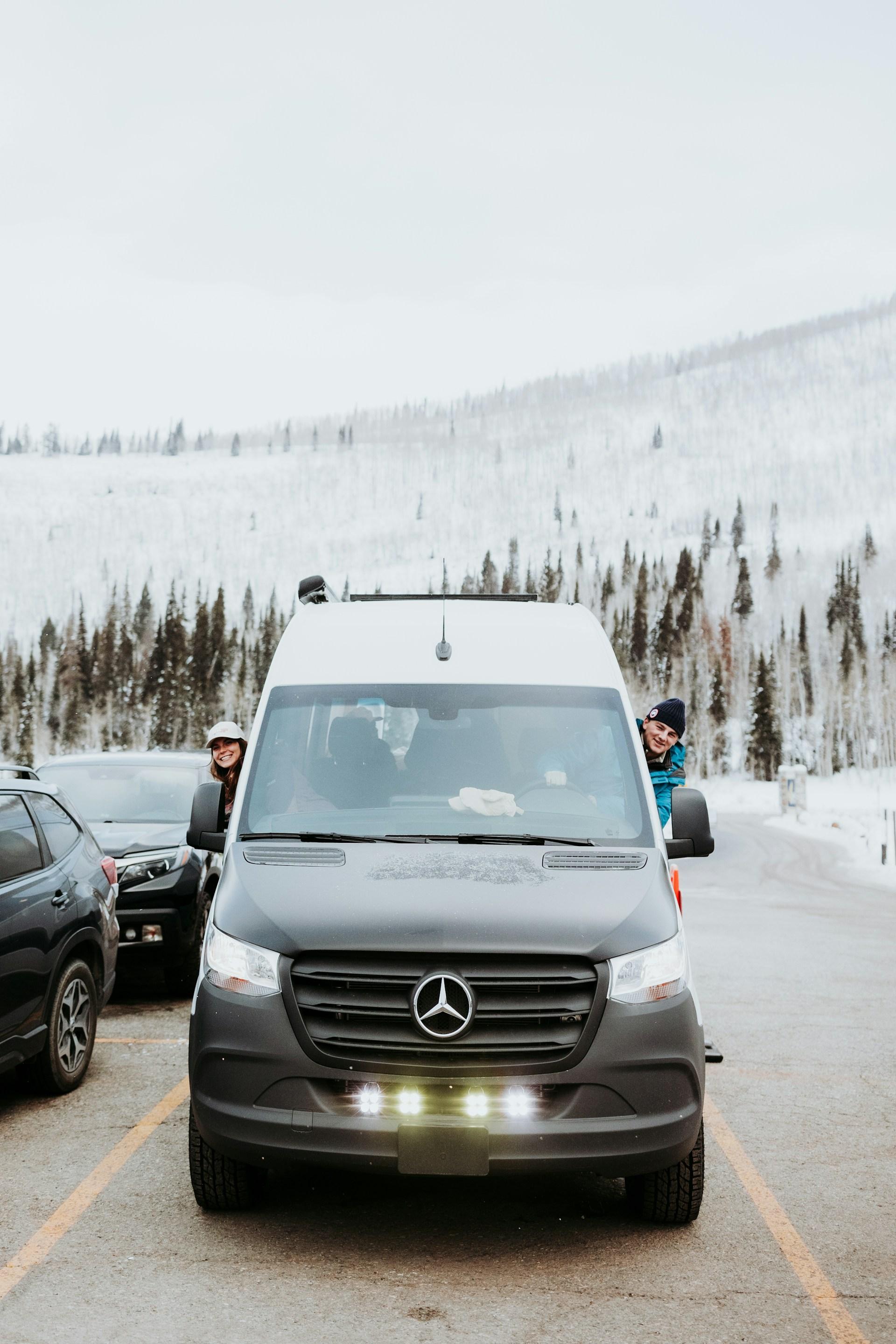 Delivery truck